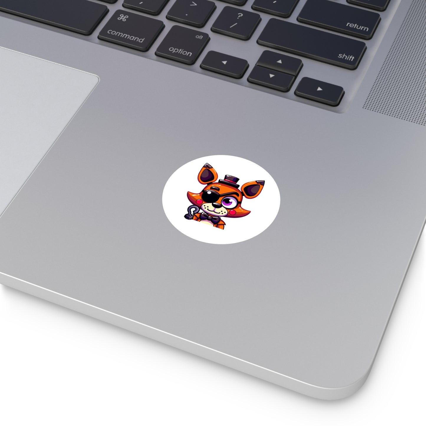 FNAF Foxy Round Vinyl Stickers