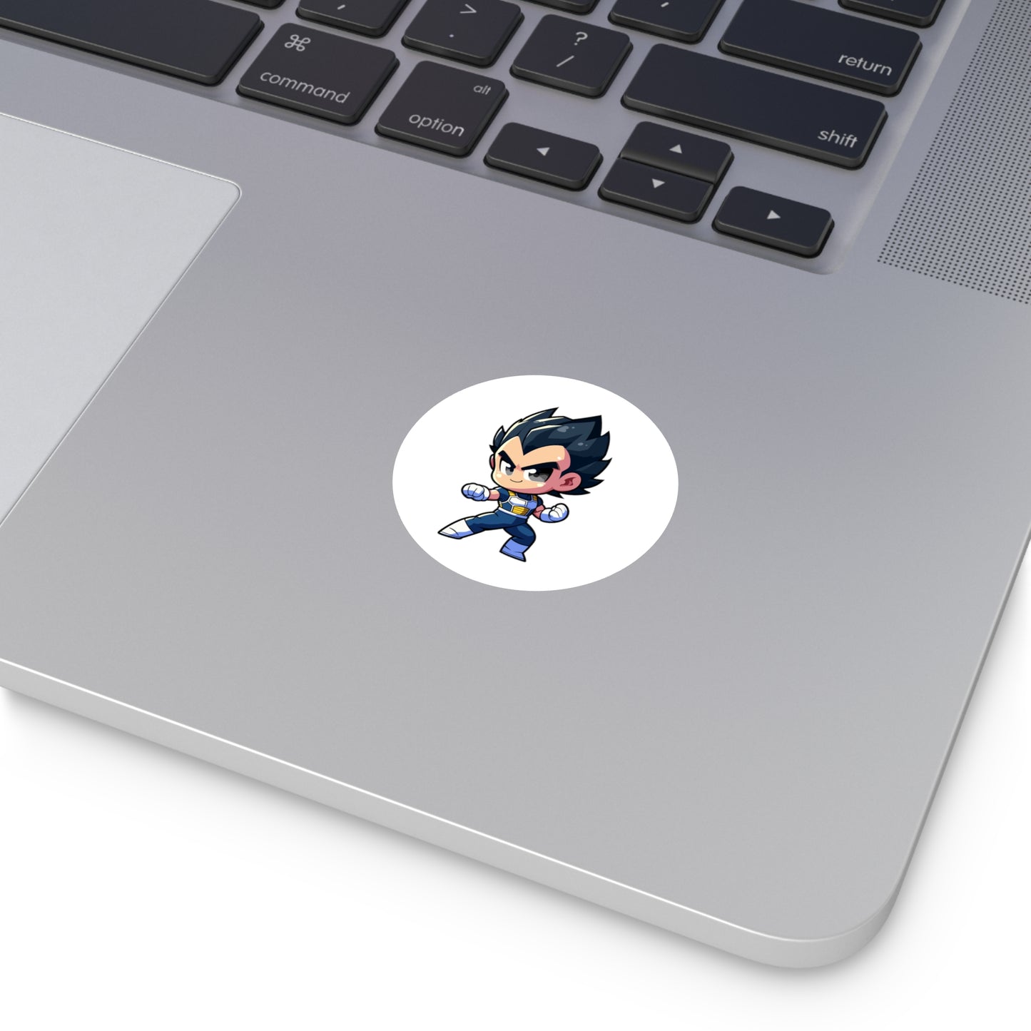 Vegeta Round Vinyl Stickers