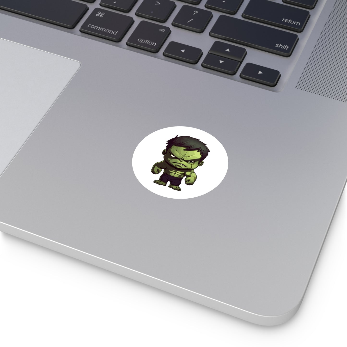 Incredible Hulk Round Vinyl Stickers