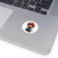 Mario Round Vinyl Stickers