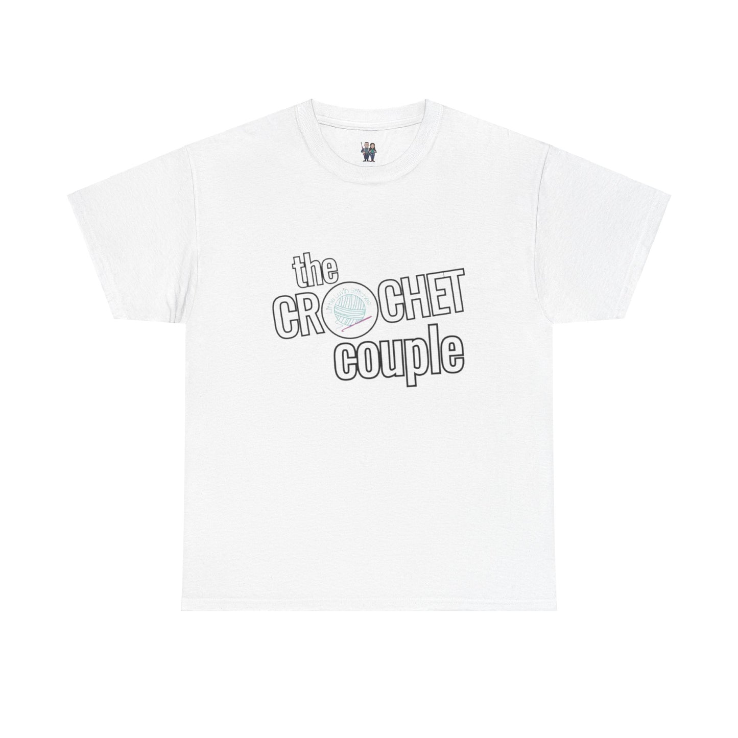 Cute Couple T-shirt, Unisex Heavy Tee