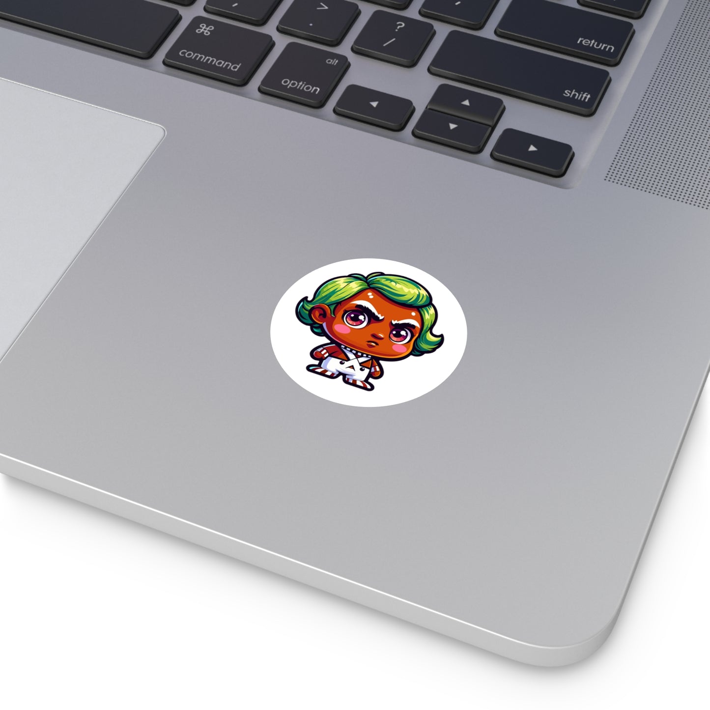 Oompa Loompa Round Vinyl Stickers