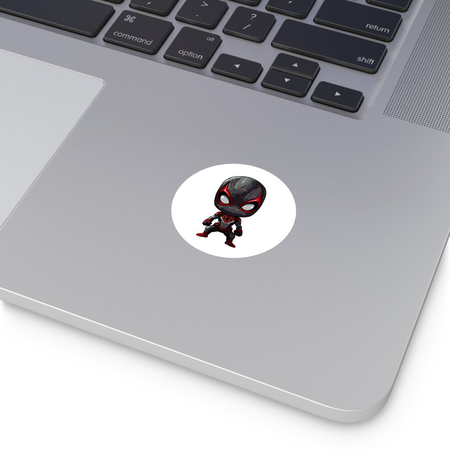 Miles Morales Round Vinyl Stickers