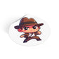 Indian Jones V2 Round Vinyl Stickers