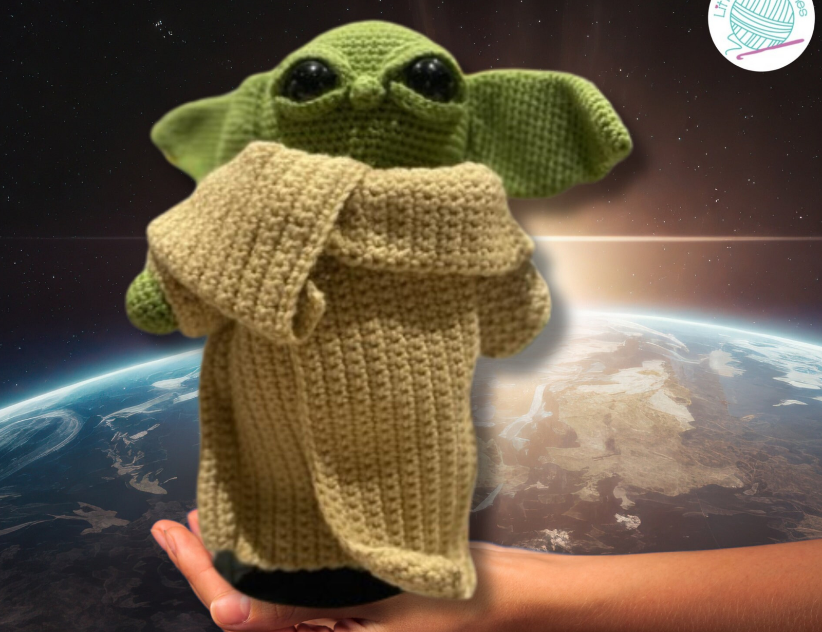 Adorable Handmade Baby Alien Plushie - Little Luvin Stitches