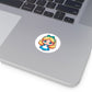 Alice Round Vinyl Stickers - Little Luvin Stitches