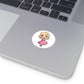 Barbie V4 Round Vinyl Stickers - Little Luvin Stitches