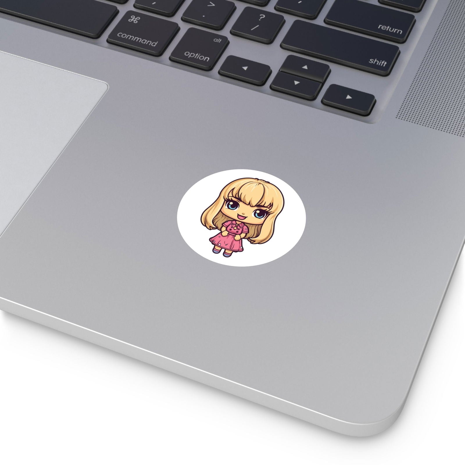 Barbie V5 Round Vinyl Stickers - Little Luvin Stitches