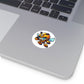 Bumblebee Round Vinyl Stickers - Little Luvin Stitches