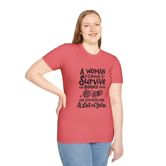 Cute Crochet Themed Unisex Softstyle T-shirt - Little Luvin Stitches