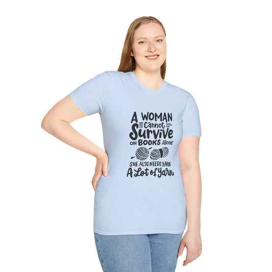 Cute Crochet Themed Unisex Softstyle T-shirt - Little Luvin Stitches