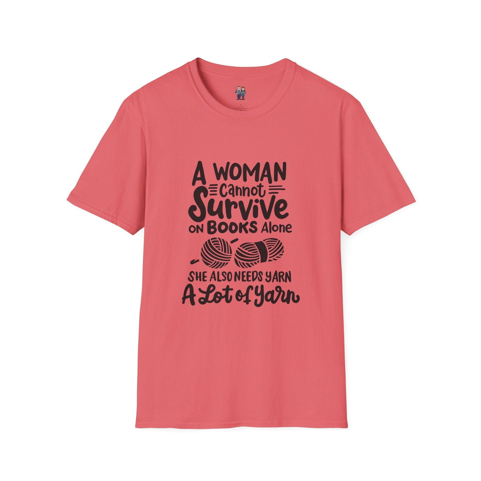 Cute Crochet Themed Unisex Softstyle T-shirt - Little Luvin Stitches