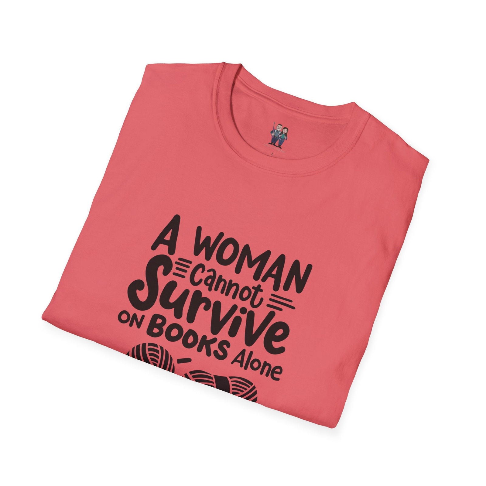 Cute Crochet Themed Unisex Softstyle T-shirt - Little Luvin Stitches