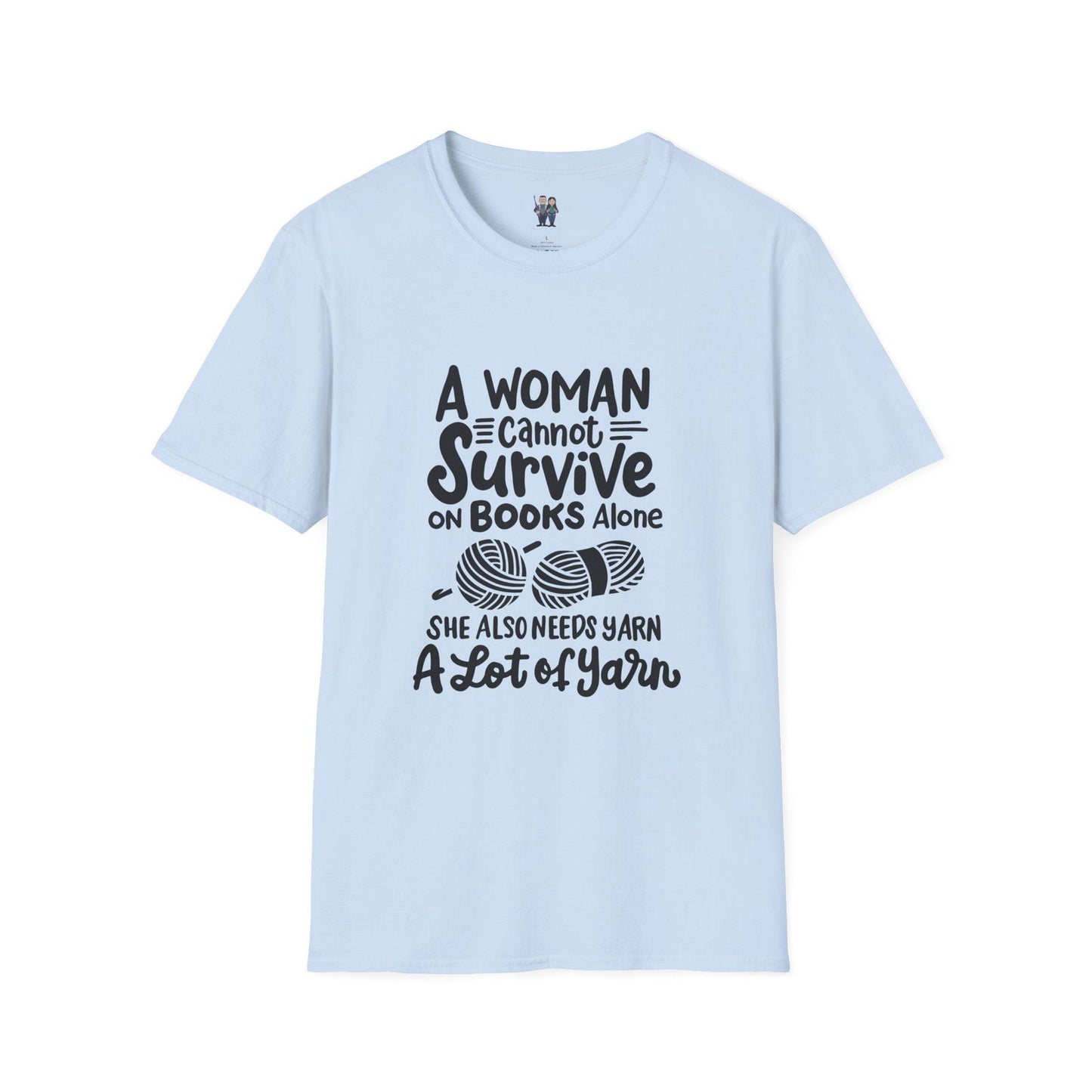 Cute Crochet Themed Unisex Softstyle T-shirt - Little Luvin Stitches