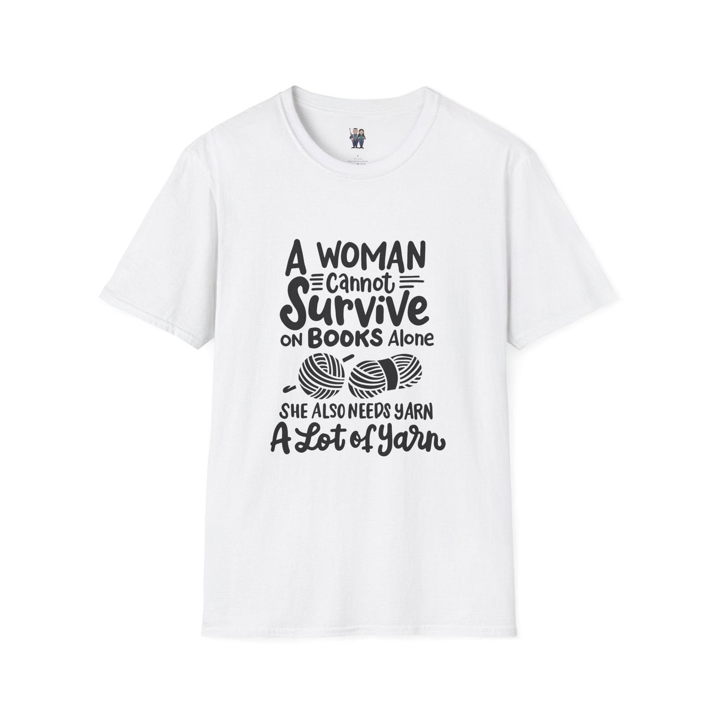 Cute Crochet Themed Unisex Softstyle T-shirt - Little Luvin Stitches