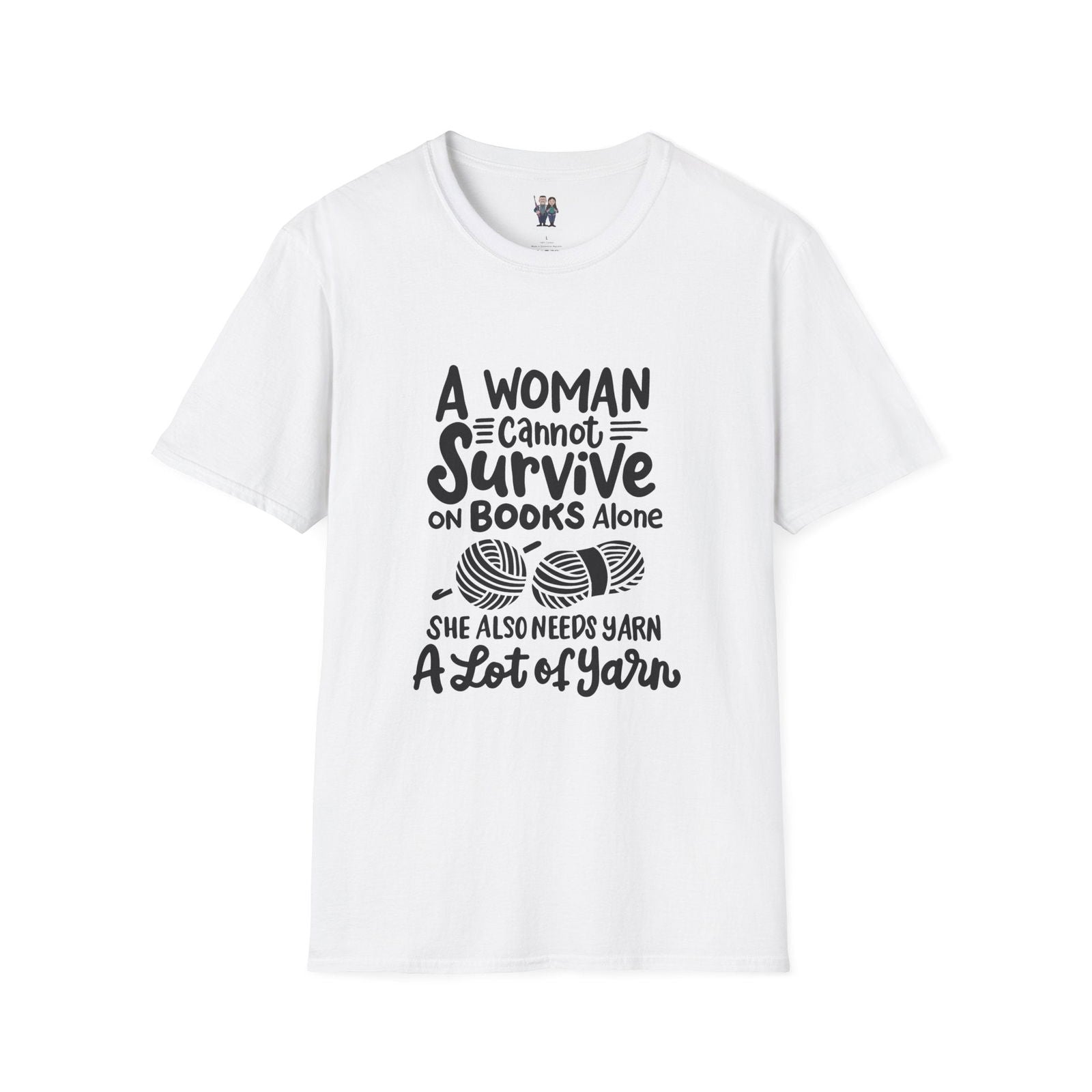 Cute Crochet Themed Unisex Softstyle T-shirt - Little Luvin Stitches