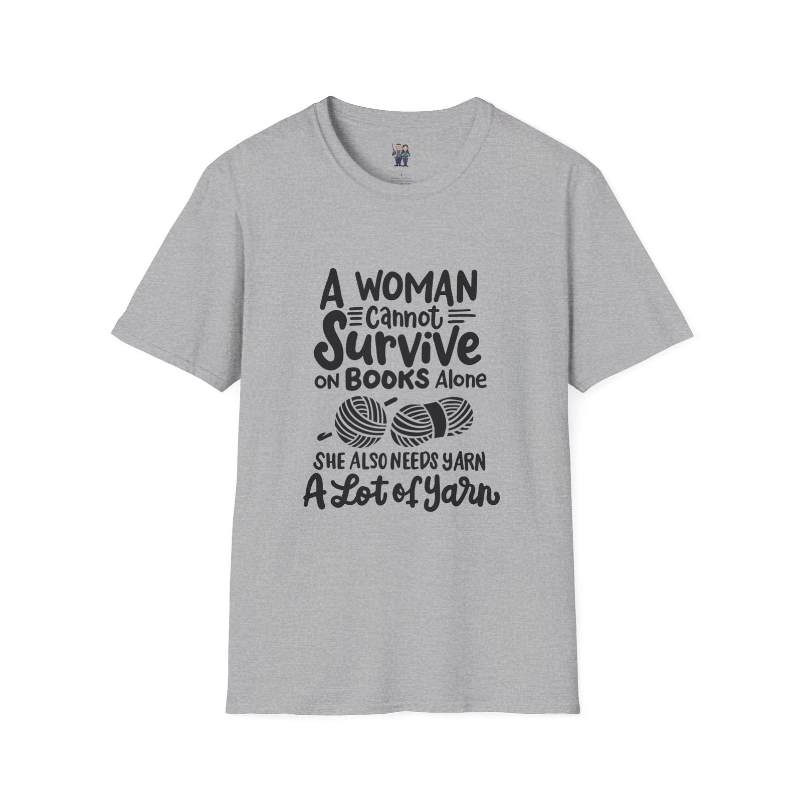 Cute Crochet Themed Unisex Softstyle T-shirt - Little Luvin Stitches