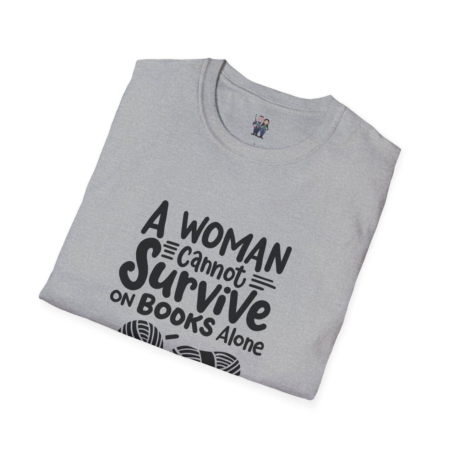 Cute Crochet Themed Unisex Softstyle T-shirt - Little Luvin Stitches