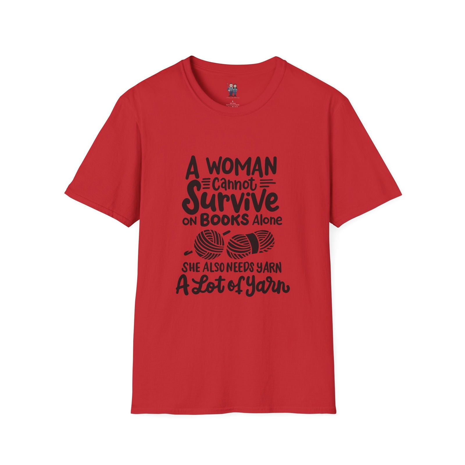 Cute Crochet Themed Unisex Softstyle T-shirt - Little Luvin Stitches