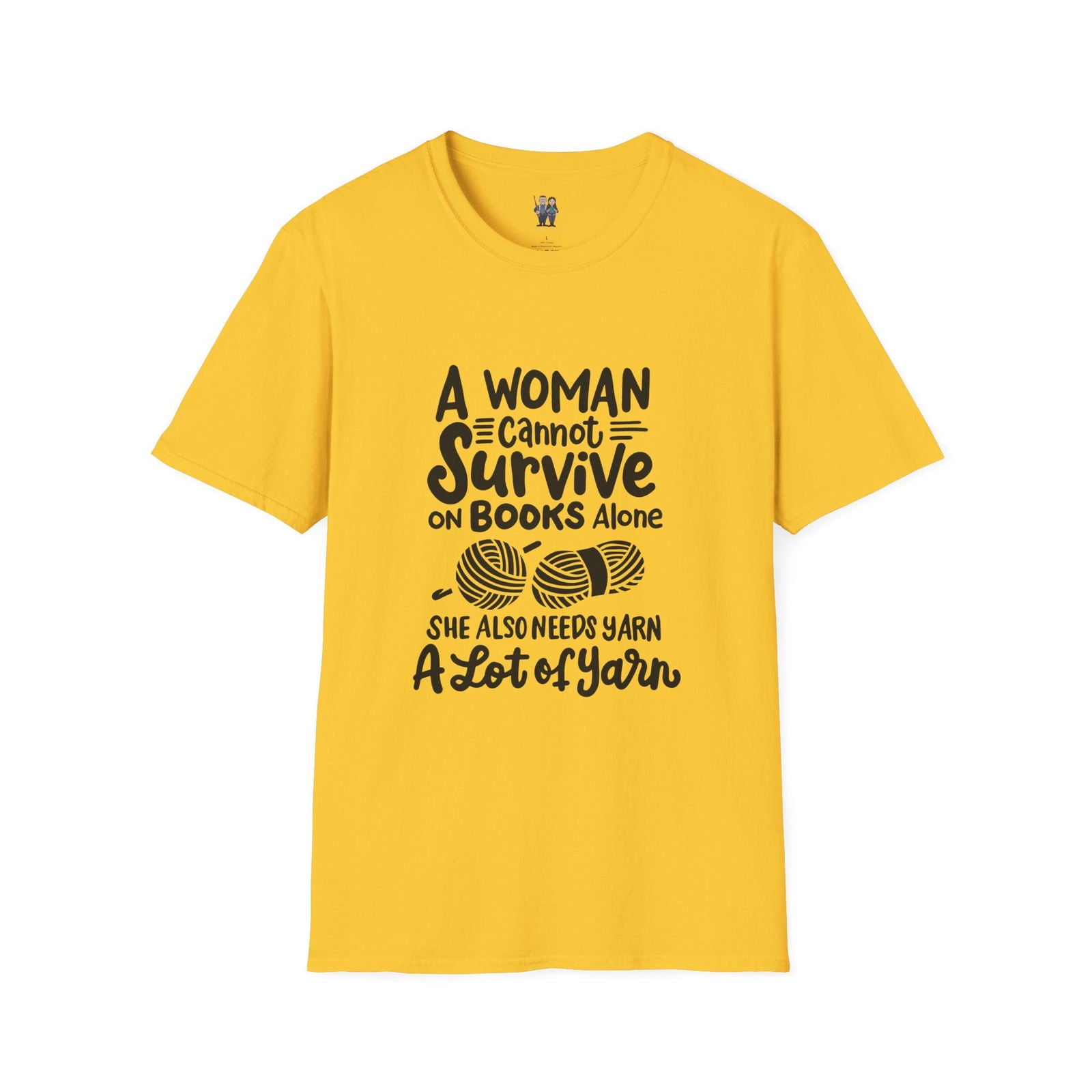 Cute Crochet Themed Unisex Softstyle T-shirt - Little Luvin Stitches