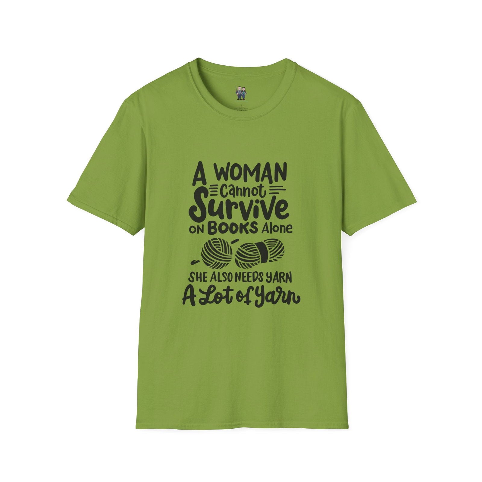 Cute Crochet Themed Unisex Softstyle T-shirt - Little Luvin Stitches