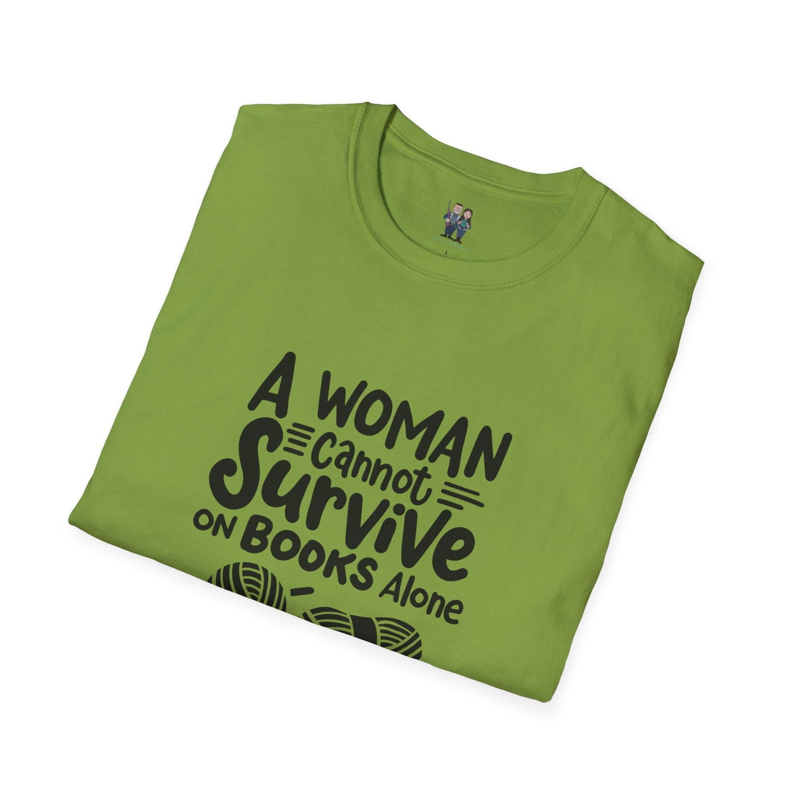 Cute Crochet Themed Unisex Softstyle T-shirt - Little Luvin Stitches