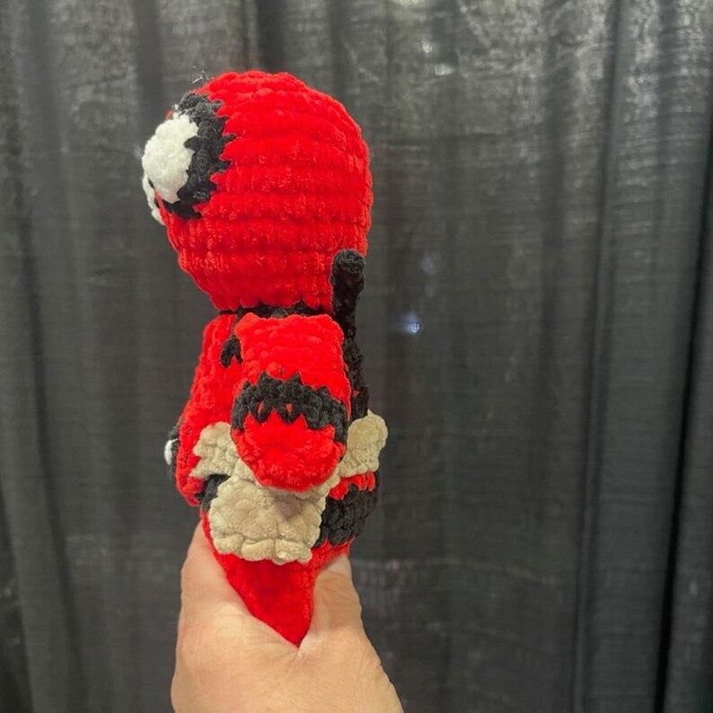 Dead Pool Crochet Amigurumi Doll - Little Luvin Stitches