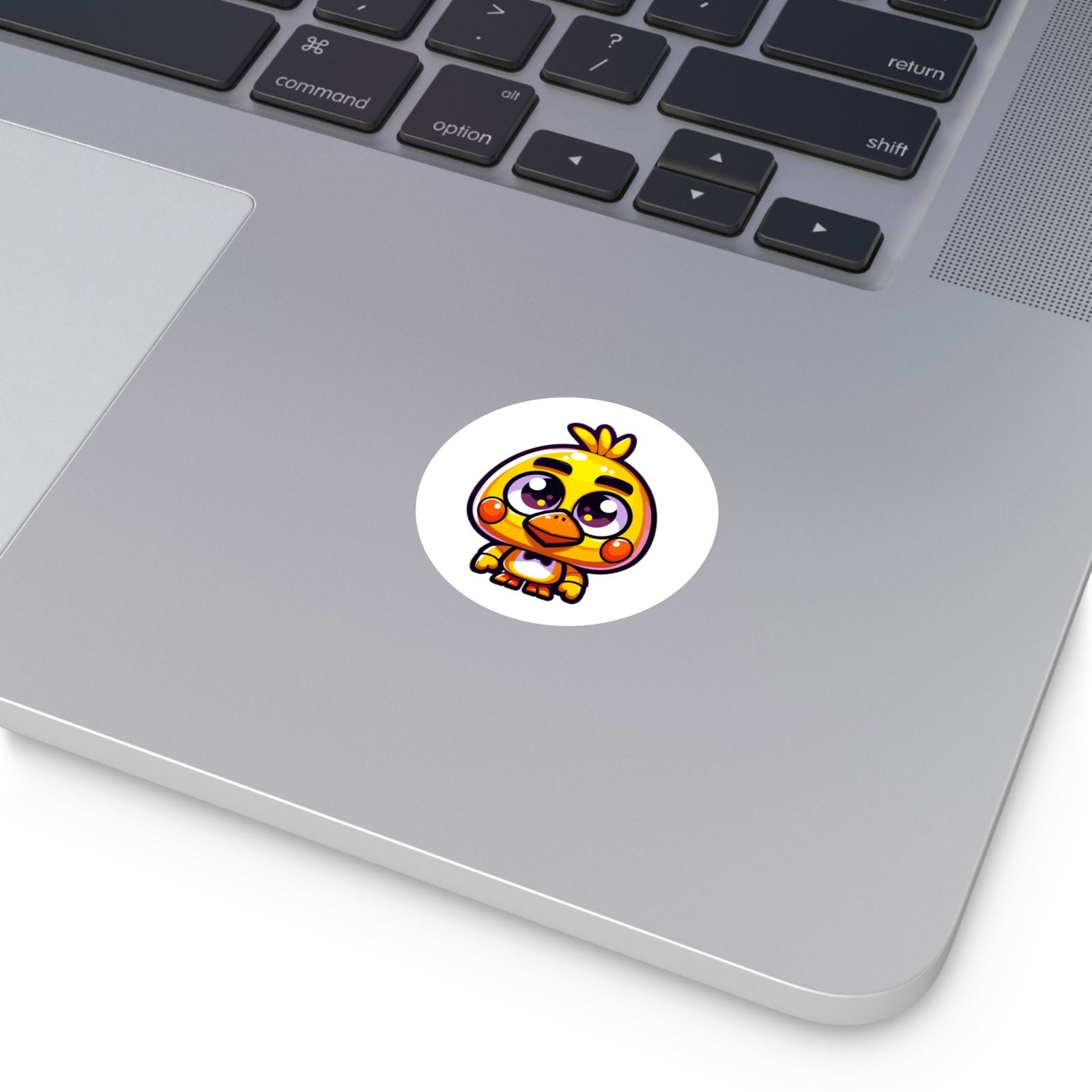 FNAF Chica Round Vinyl Stickers - Little Luvin Stitches