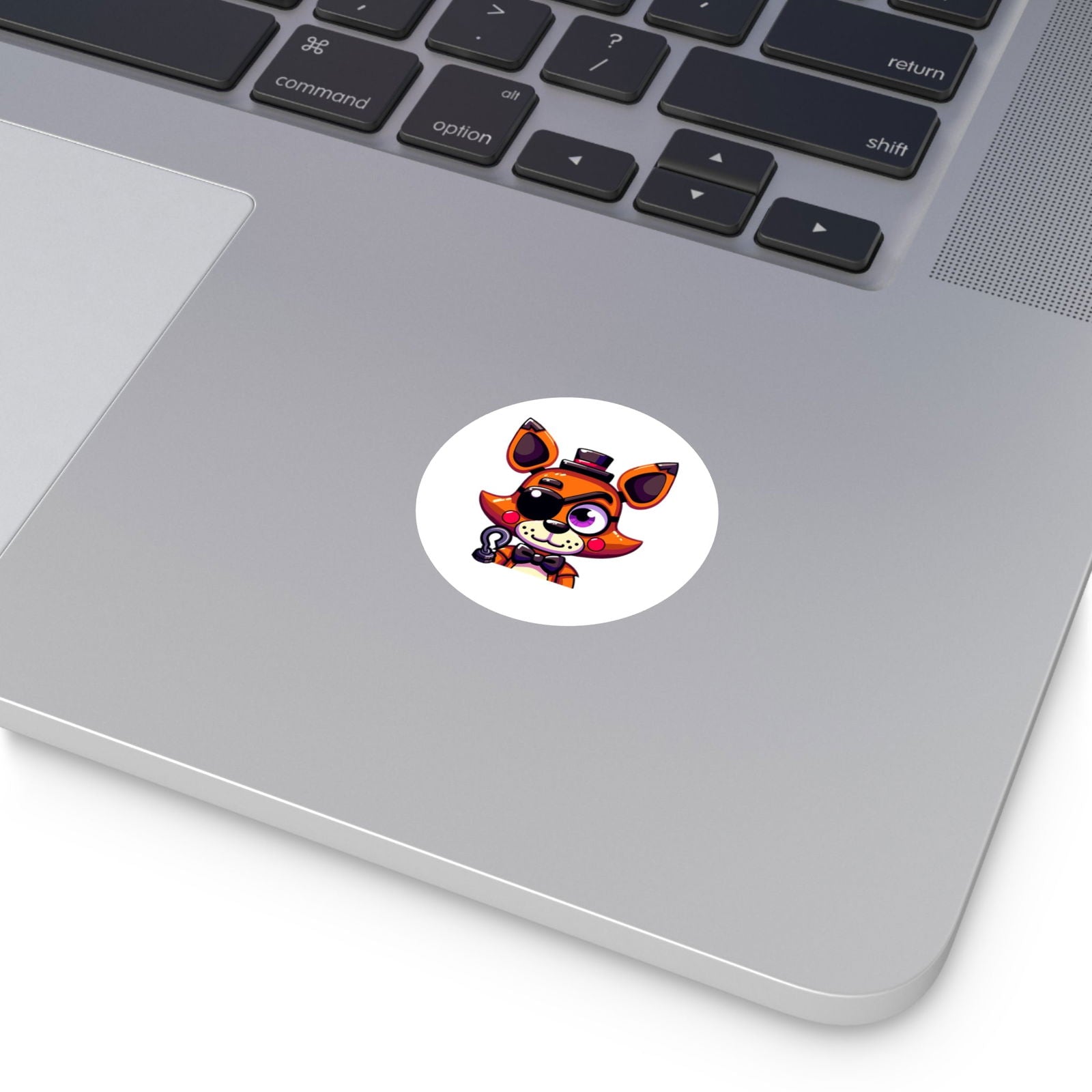 FNAF Foxy Round Vinyl Stickers - Little Luvin Stitches