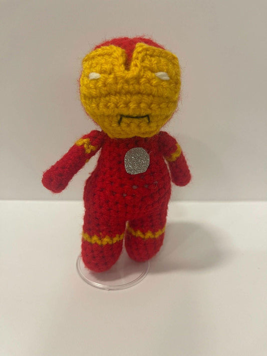 Iron Man Handmade Plushie - Little Luvin Stitches