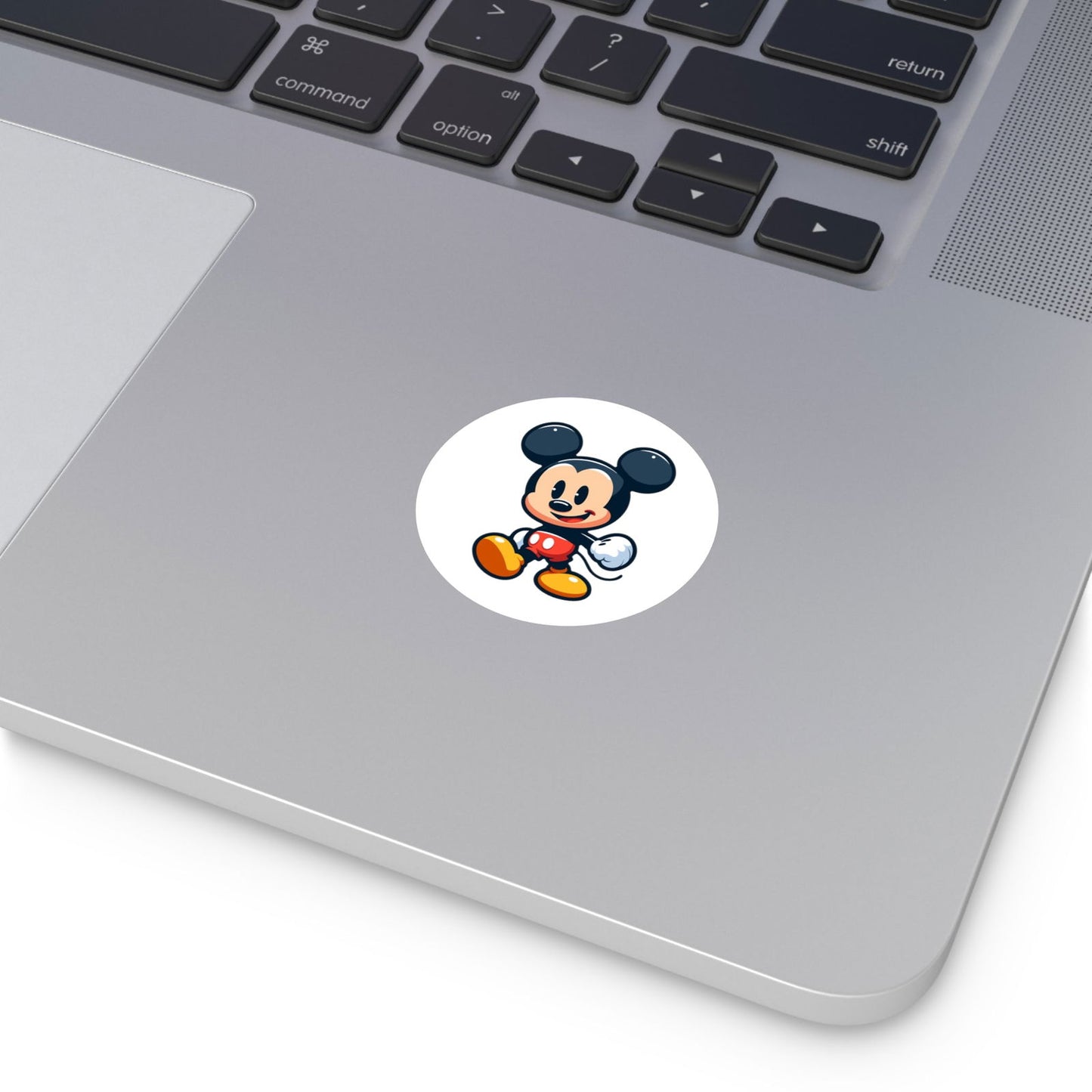 Mickey Round Vinyl Stickers - Little Luvin Stitches