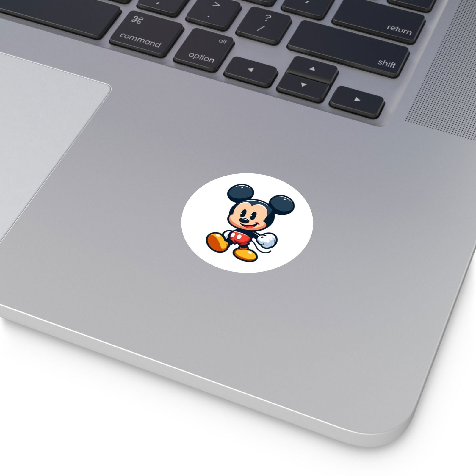 Mickey Round Vinyl Stickers - Little Luvin Stitches