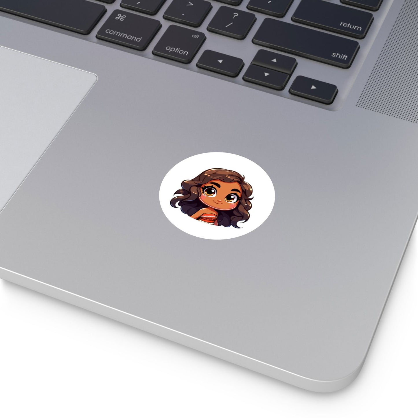 Moana Round Vinyl Stickers - Little Luvin Stitches