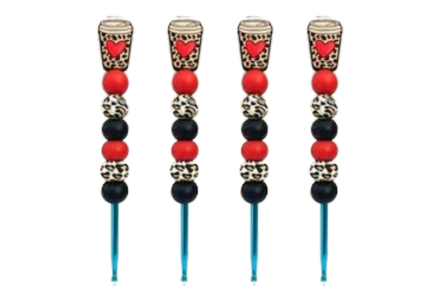 Mocha Cup Beaded Crochet Hook - Little Luvin Stitches