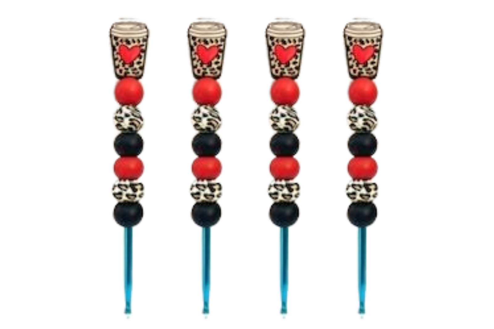 Mocha Cup Beaded Crochet Hook - Little Luvin Stitches