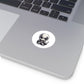 Moon Knight Round Vinyl Stickers - Little Luvin Stitches