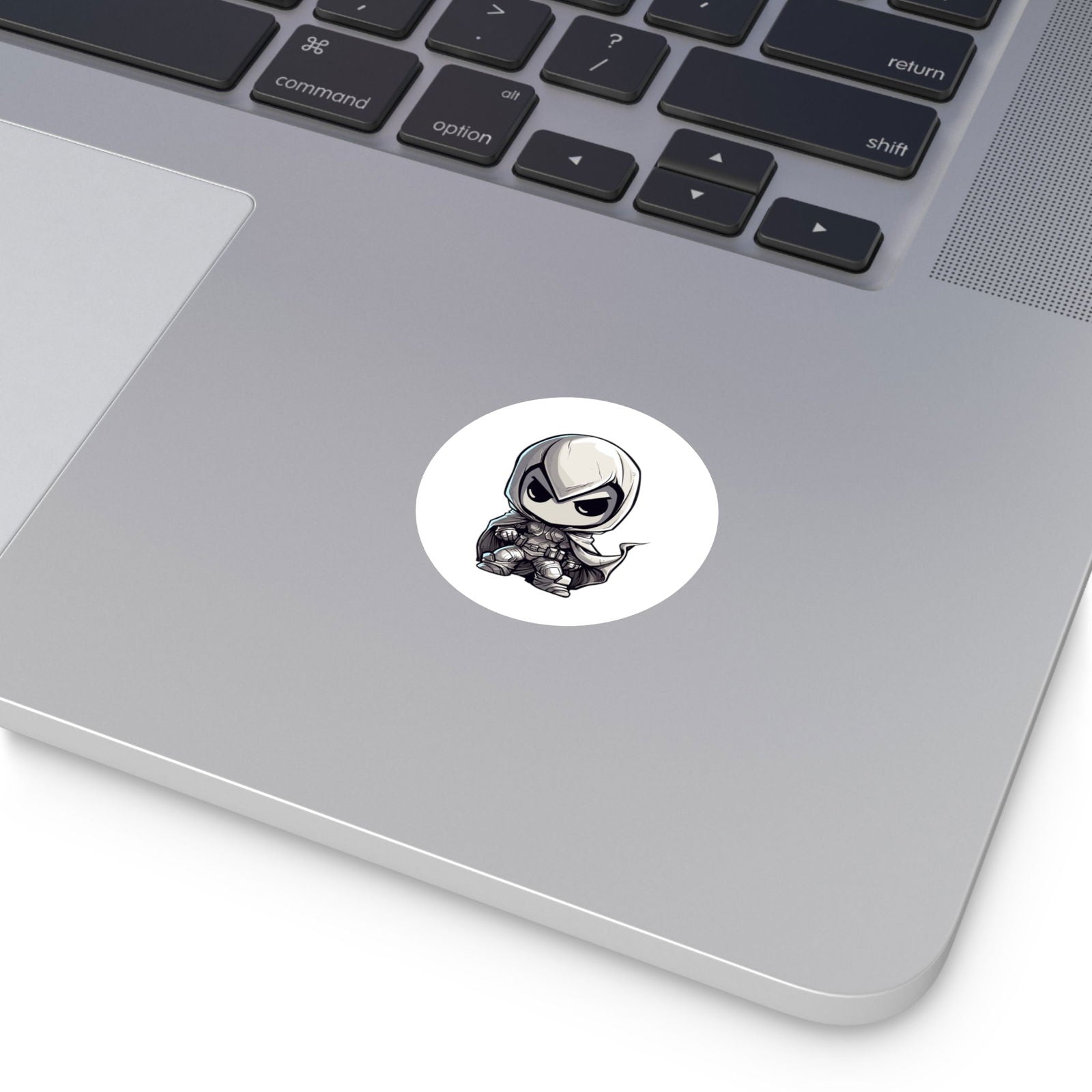 Moon Knight Round Vinyl Stickers - Little Luvin Stitches