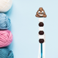 PooPoo Beaded Crochet Hook - Little Luvin Stitches