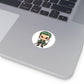 Roronoa Zoro Round Vinyl Stickers - Little Luvin Stitches