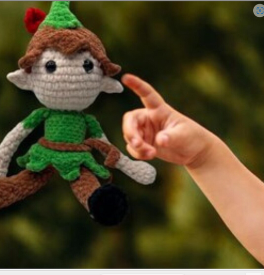 Peter Pan Crochet Doll