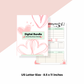 Digital marketing planner bundle for small business owners on a pink and white background