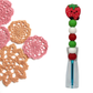 Strawberry Beaded Crochet Hook - Little Luvin Stitches