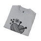 Thoughtful Crochet Saying T-shirt Unisex Softstyle Tee - Little Luvin Stitches