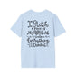 Thoughtful Crochet Saying T-shirt Unisex Softstyle Tee - Little Luvin Stitches