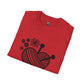 Thoughtful Crochet Saying T-shirt Unisex Softstyle Tee - Little Luvin Stitches
