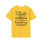 Thoughtful Crochet Saying T-shirt Unisex Softstyle Tee - Little Luvin Stitches
