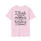 Thoughtful Crochet Saying T-shirt Unisex Softstyle Tee - Little Luvin Stitches