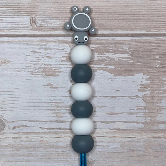 Turtle  Beaded Crochet Hook - Little Luvin Stitches