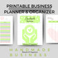 Ultimate Digital Business Planner Bundle for Strategy, Marketing, Expenses, and More - 29 Pages Printable Organizer