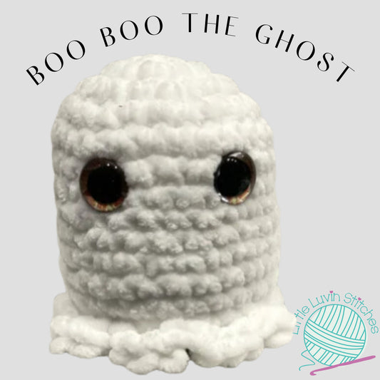 Digital Pattern, Boo Boo the Ghost Digital Pattern, DIY Pattern With Email Support